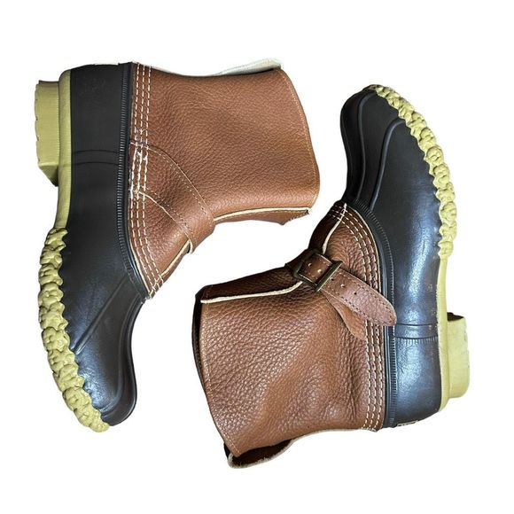 Bean Boots Lounger Duck Boot Unlined Size 7 - Picture 4 of 7